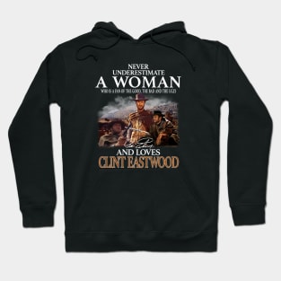 Never Underestimate A Woman Hoodie